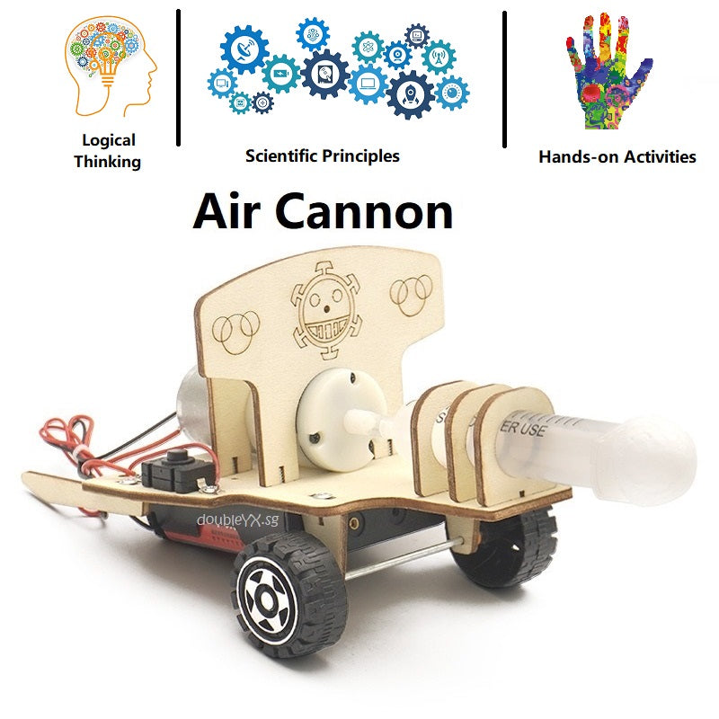 Air Cannon DIY STEM Toys - Kids Educational Science Toy