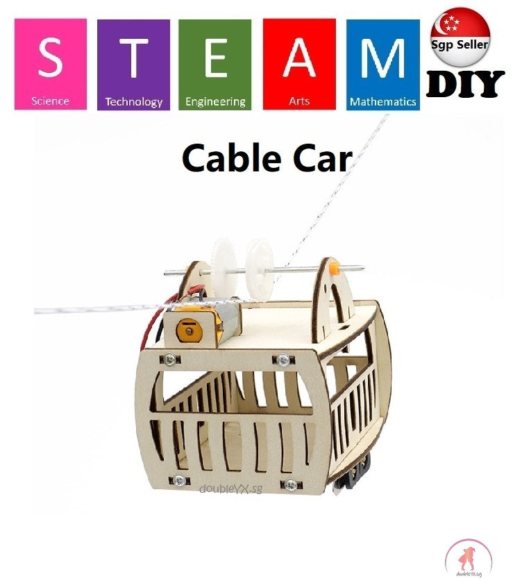 Cable Car DIY STEM Toys - Kids Educational Science Toy