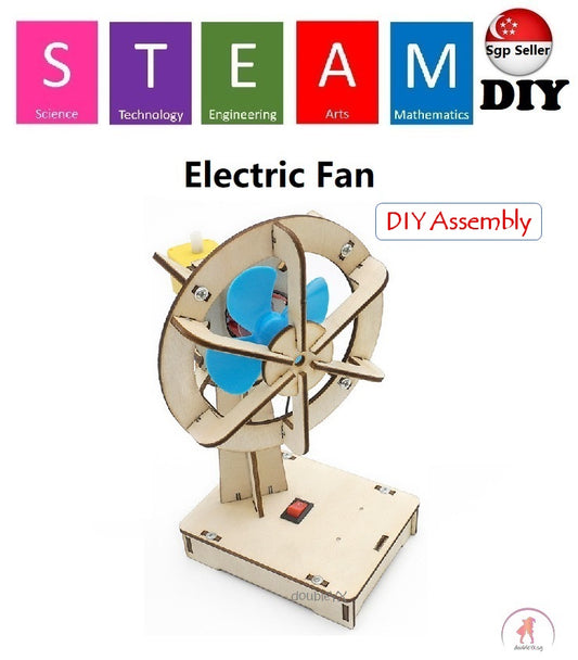 Electric Fan DIY STEM Toys - Kids Educational Science Toy