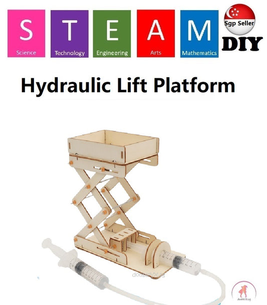 Hydraulic Lift Platform DIY STEM Toys - Kids Educational Science Toy