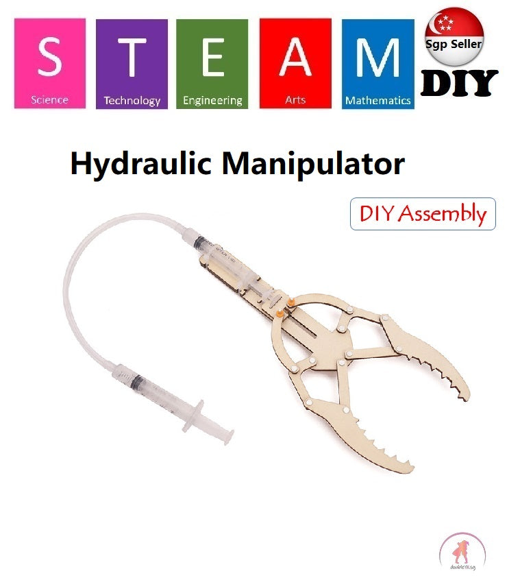 Hydraulic Manipulator DIY STEM Toys - Kids Educational Science Toy