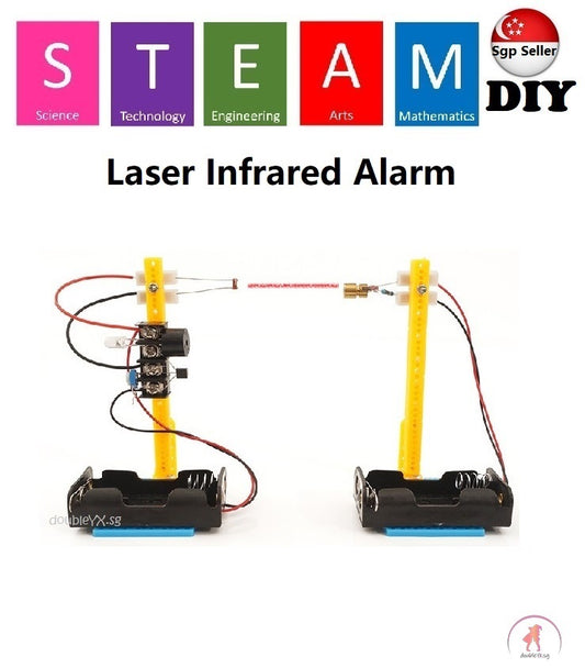 Laser Infrared Alarm DIY STEM Toys - Kids Educational Science Toy