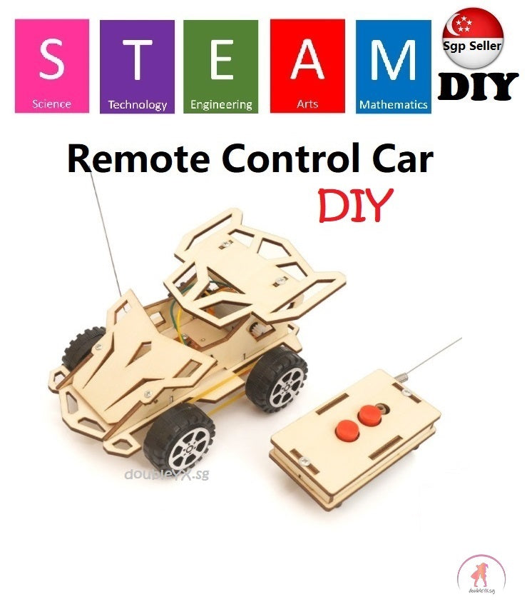 Remote Control Car DIY STEM Toys - Kids Educational Science Toy