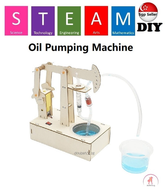 Oil Pumping Machine DIY STEM Toys - Kids Educational Science Toy