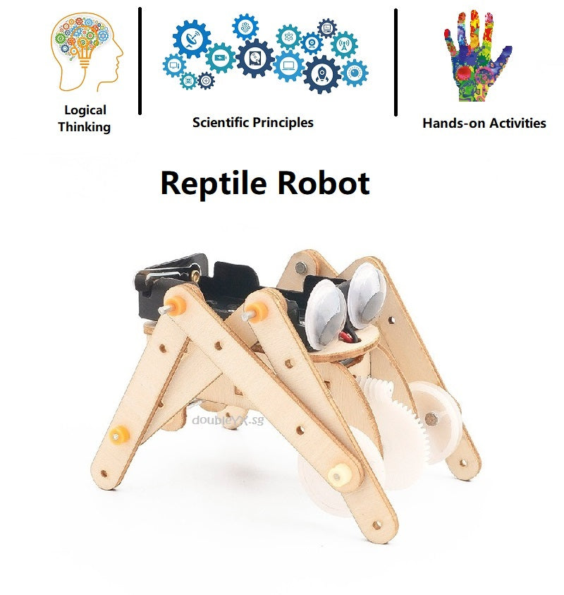 Reptile Robot DIY STEM Toys - Kids Educational Science Toy