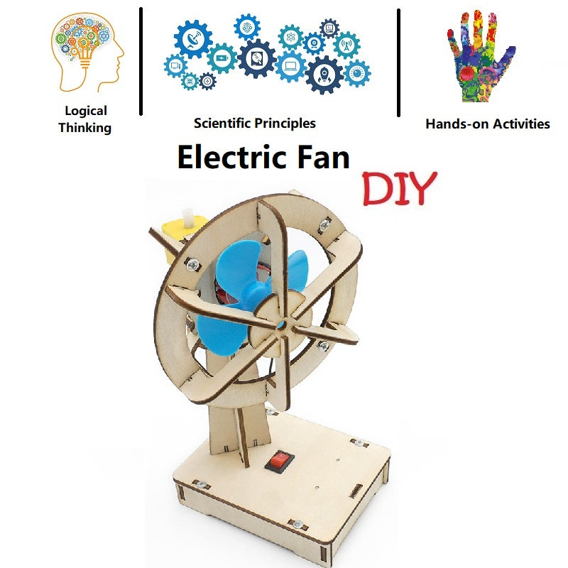 Electric Fan DIY STEM Toys - Kids Educational Science Toy