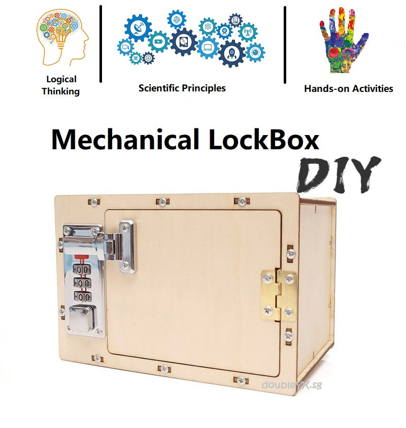 Mechanical Code Box DIY STEM Toys - Kids Educational Science Toy