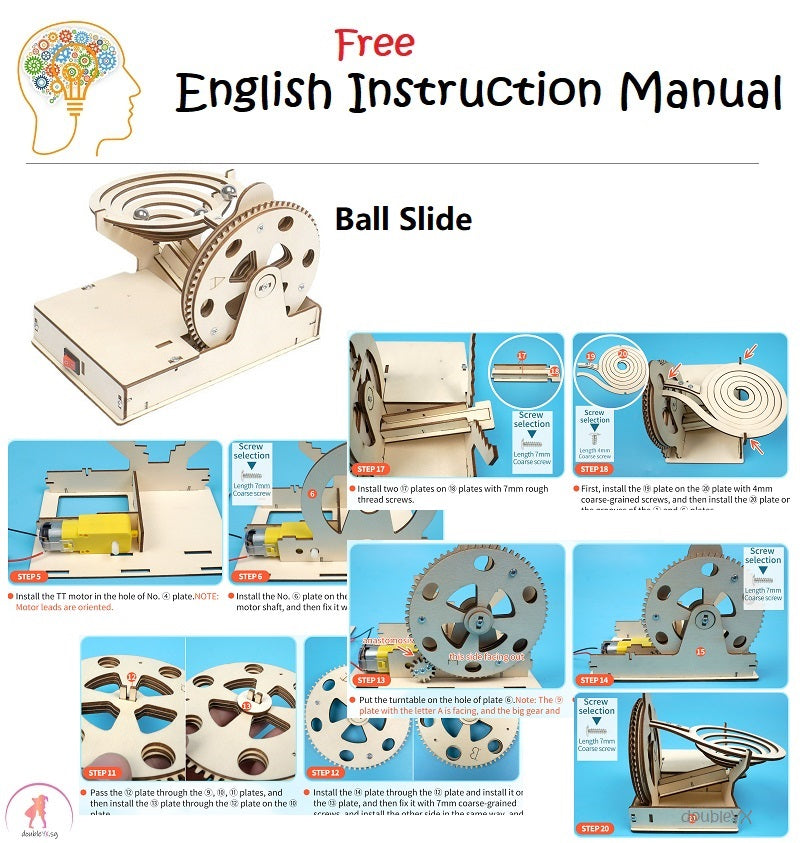 Ball Slide DIY STEM Toys - Kids Educational Science Toy