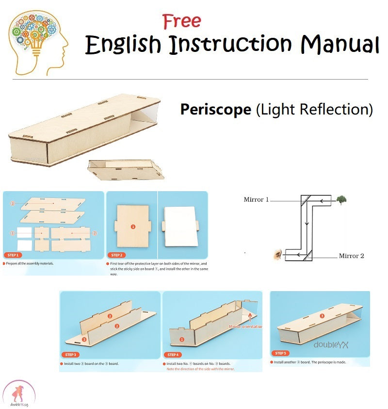 Kids Periscope DIY STEM Toys - Kids Educational Science Toy