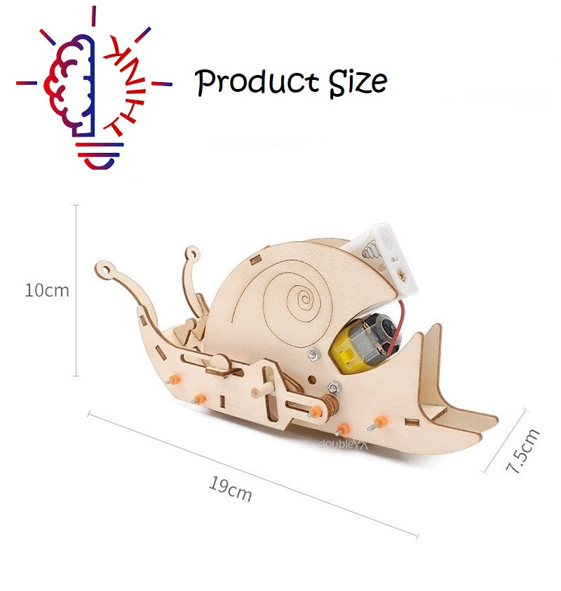 Bionic Creeping Snail DIY STEM Toys - Kids Educational Science Toy