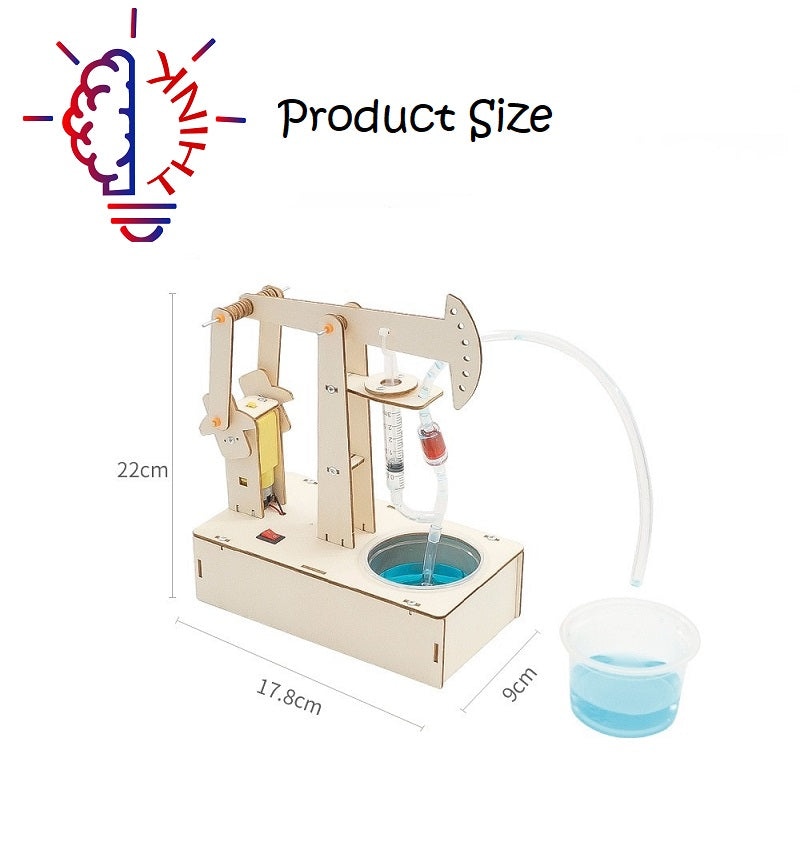 Oil Pumping Machine DIY STEM Toys - Kids Educational Science Toy