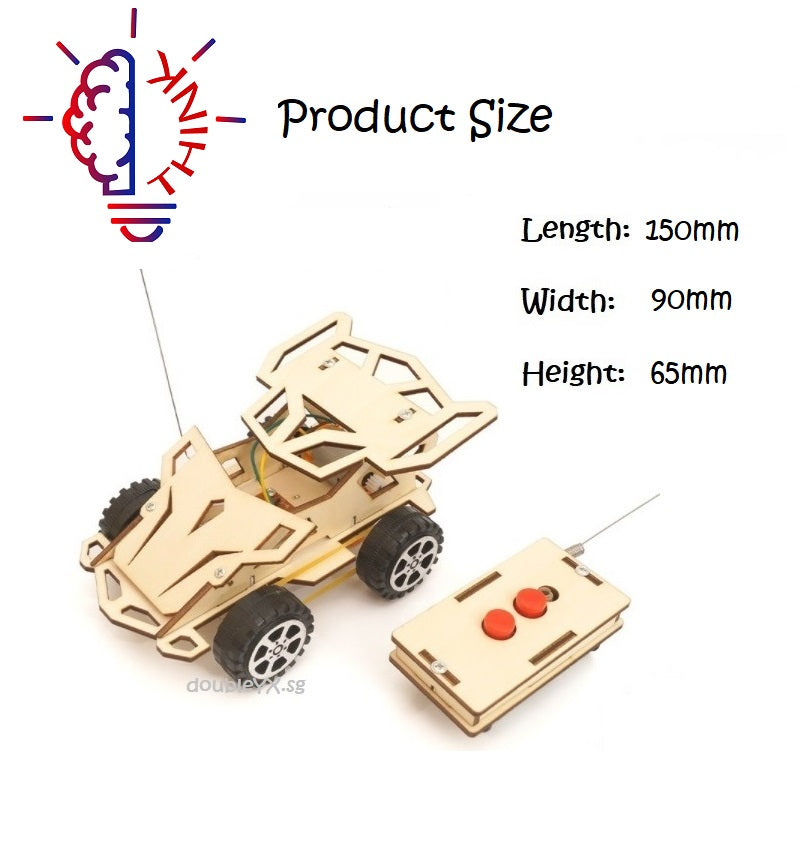 Remote Control Car DIY STEM Toys - Kids Educational Science Toy