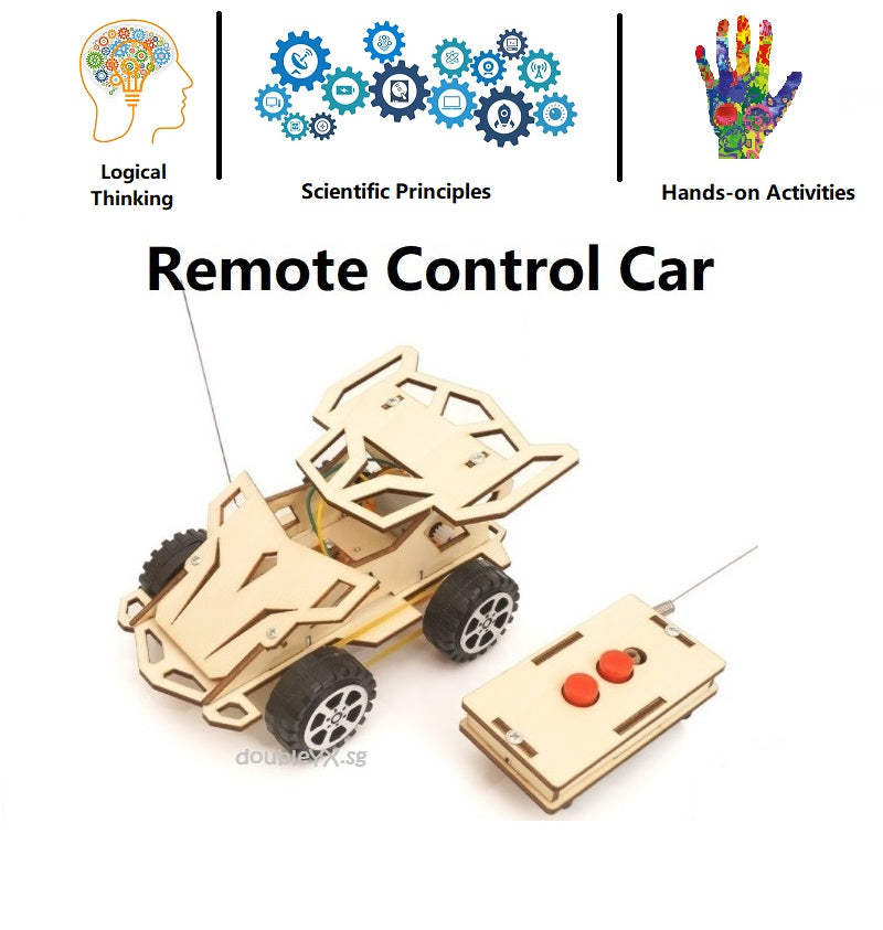 Remote Control Car DIY STEM Toys - Kids Educational Science Toy