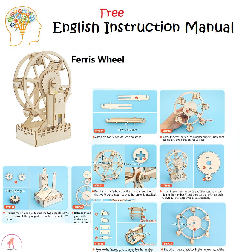 Ferris Wheel DIY STEM Toys - Kids Educational Science Toy