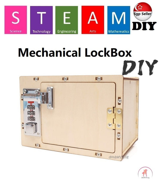 Mechanical Code Box DIY STEM Toys - Kids Educational Science Toy