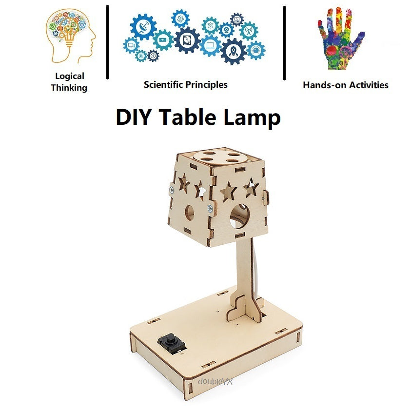 DIY Table Lamp Kit: Fun and Educational STEM Toy for Children to Build and Explore Science Concepts Hands-On: Kids Toys