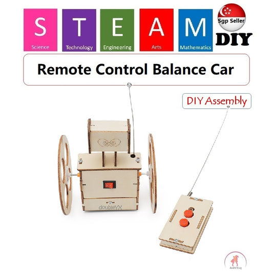 DIY Remote Control Balance Car Kit: Build Your Own Robot Racer: Educational Science Toys: STEM Kids Toys