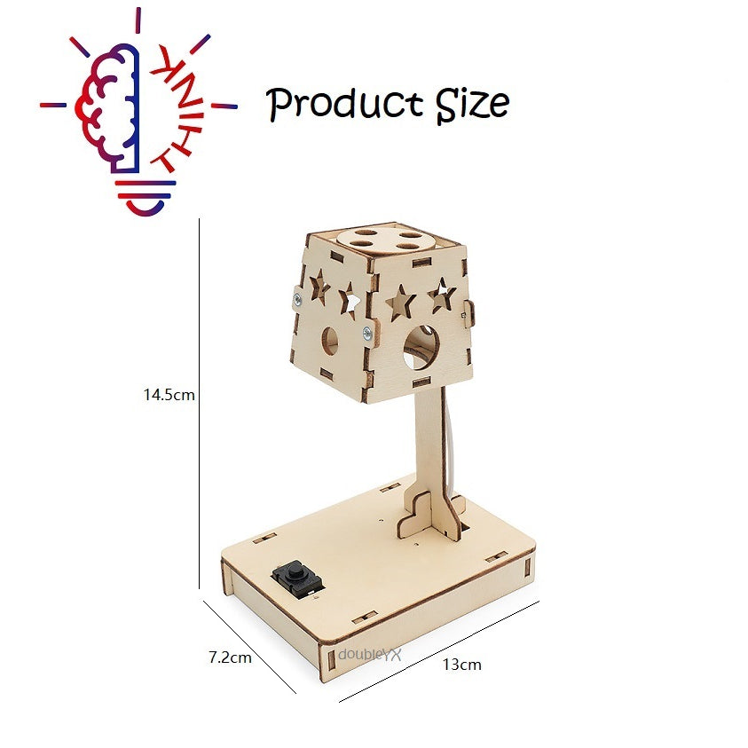 DIY Table Lamp Kit: Fun and Educational STEM Toy for Children to Build and Explore Science Concepts Hands-On: Kids Toys