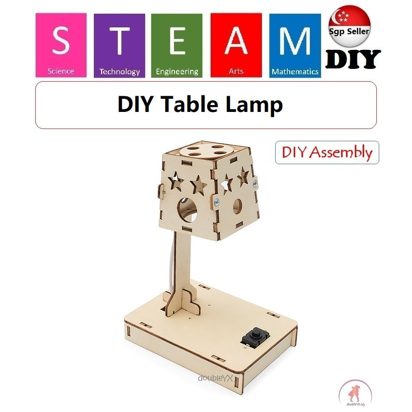 DIY Table Lamp Kit: Fun and Educational STEM Toy for Children to Build and Explore Science Concepts Hands-On: Kids Toys